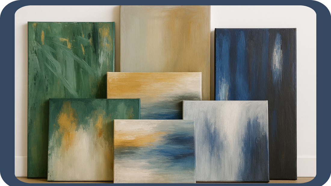 Quelle taille de tableau choisir pour son salon ? Les conseils Biacha pour une déco équilibrée