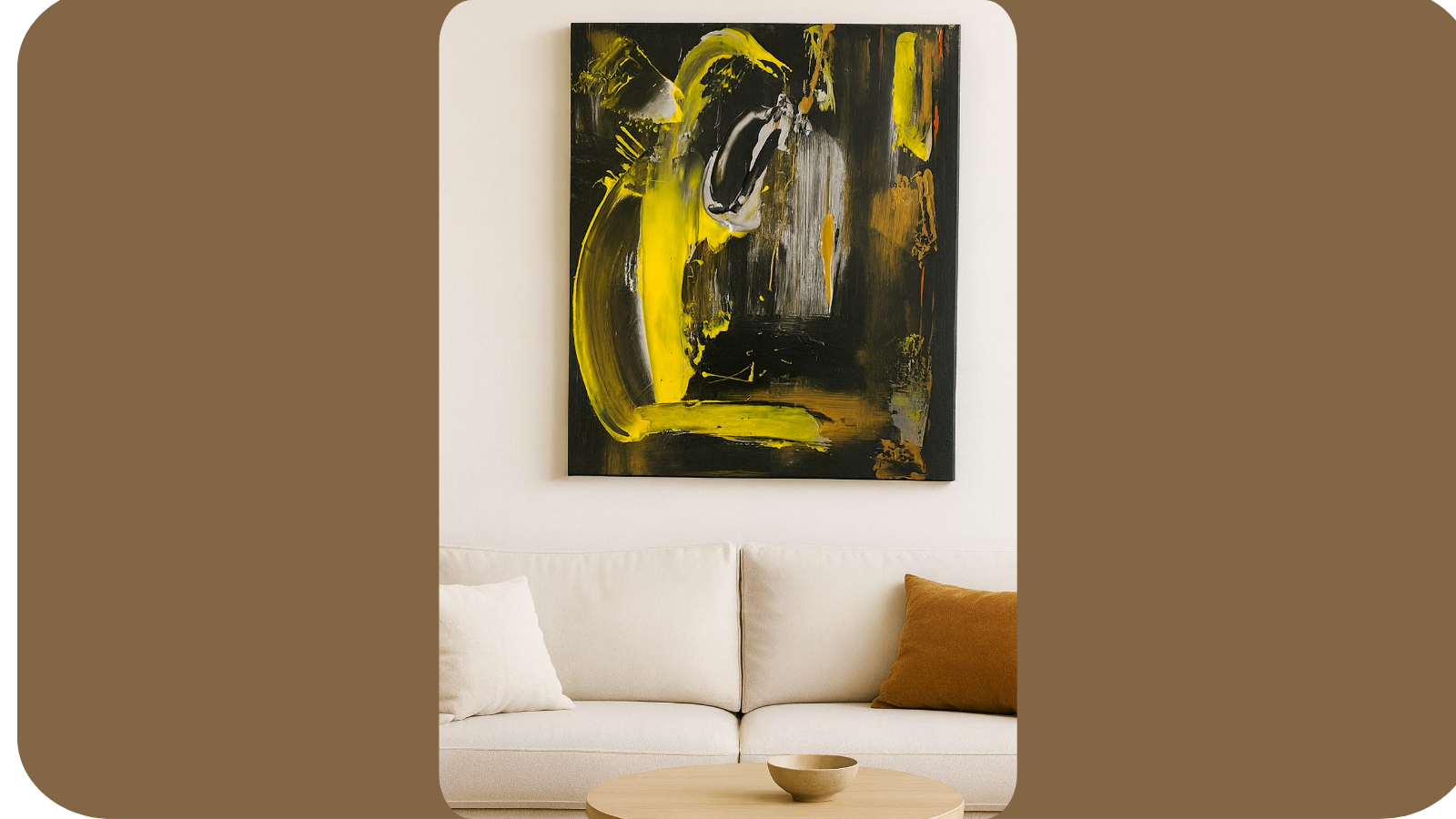 Quel tableau abstrait choisir pour son salon 