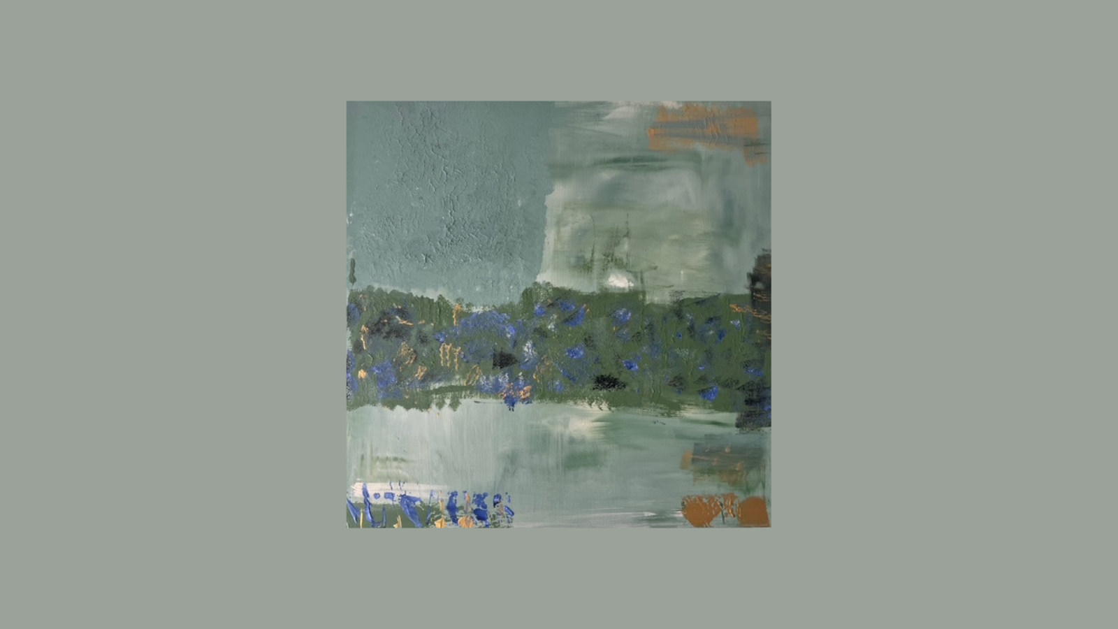 Peinture abstraite contemporaine “Sérénité”