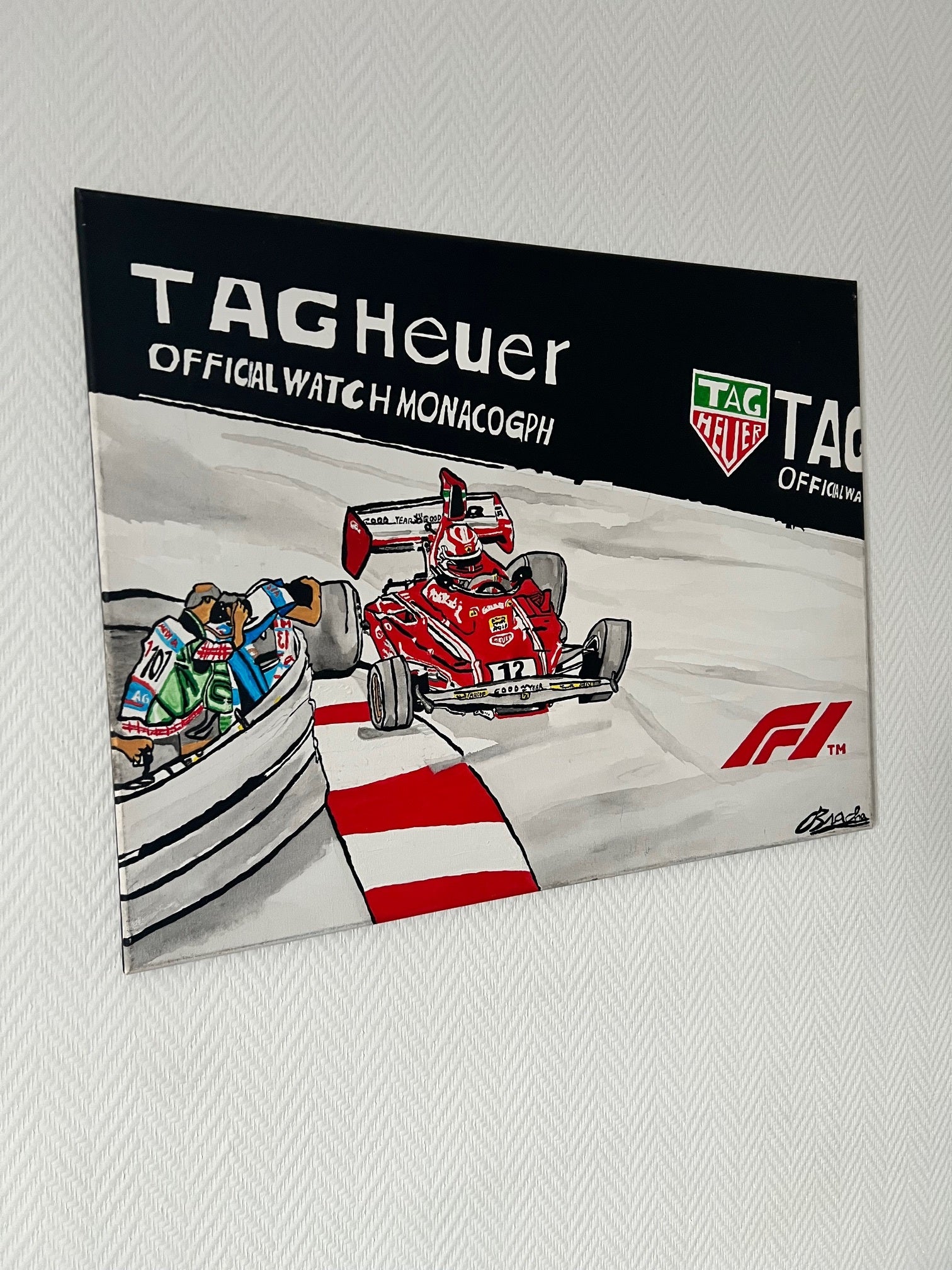 Art automobile ghaut de gamme detail  voiture de course formule 1