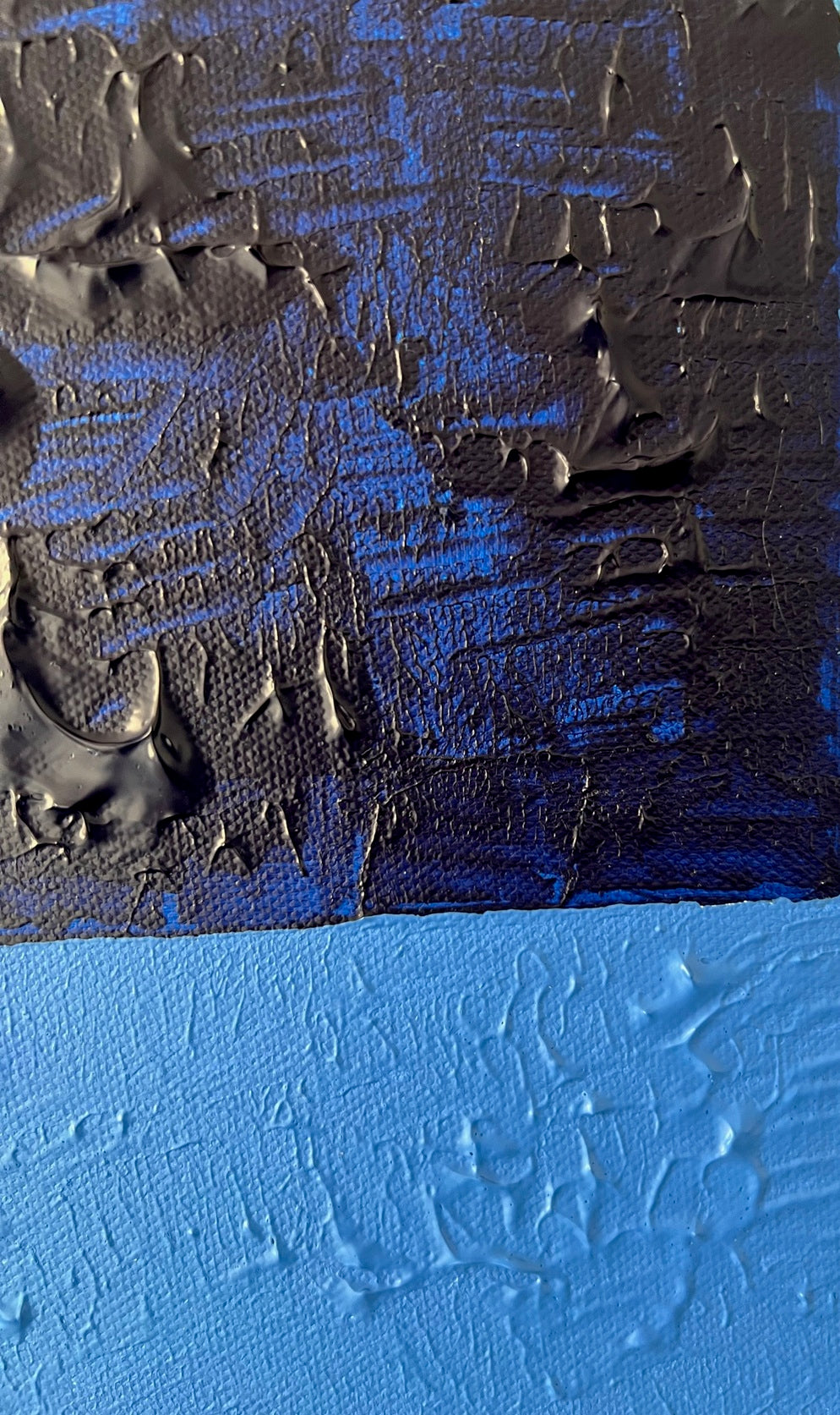 création abstraite  contemporaine et unique sur toile idée  déco tendance  