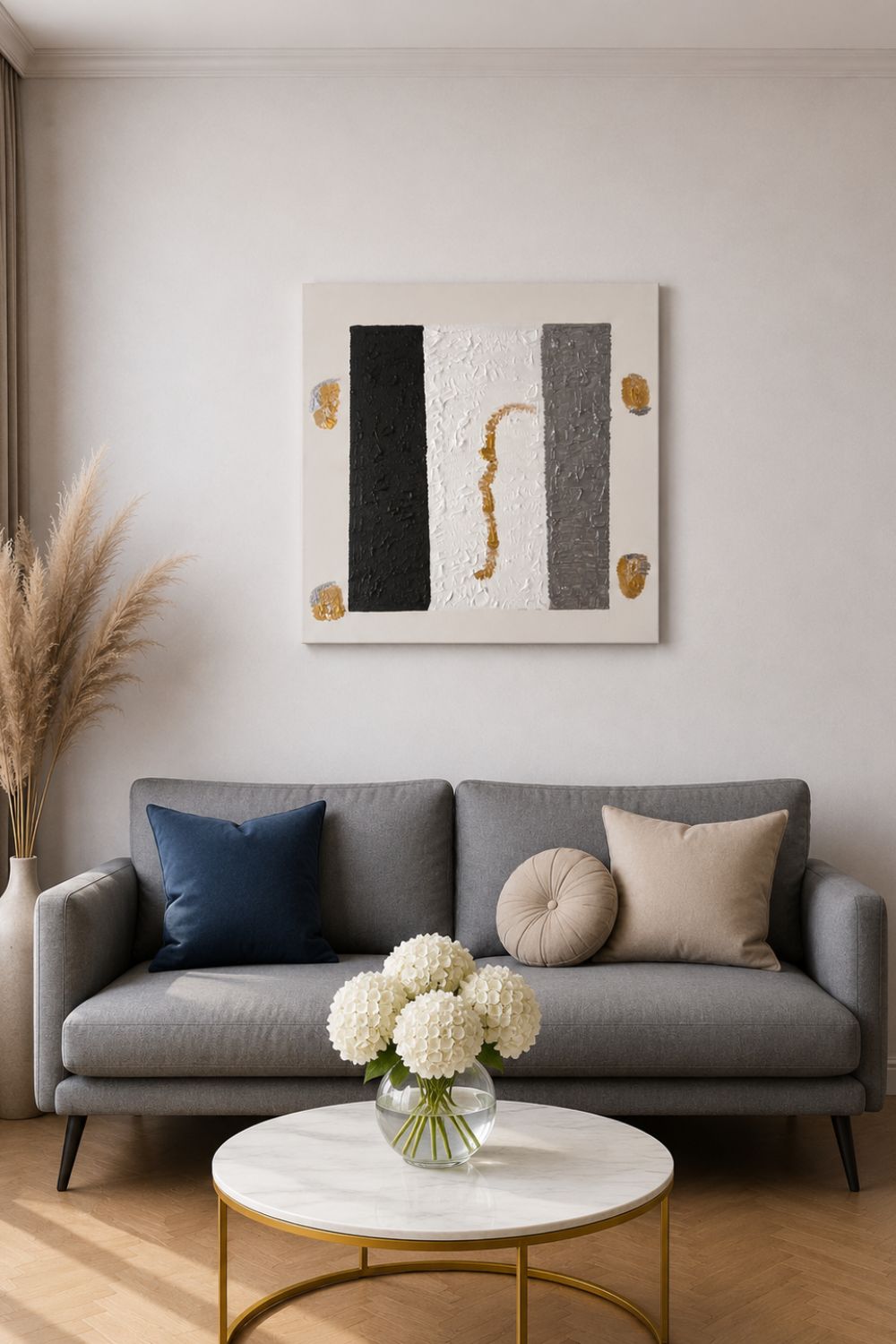 idee decoration tableau en relief  fait main 