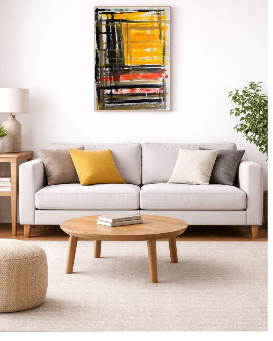 peinture moderne à vendre sur papier 70x60cm 