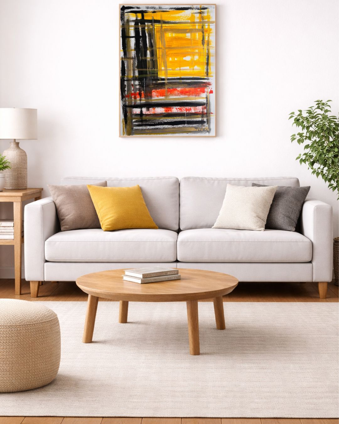 peinture moderne à vendre  sur papier 70x50cm