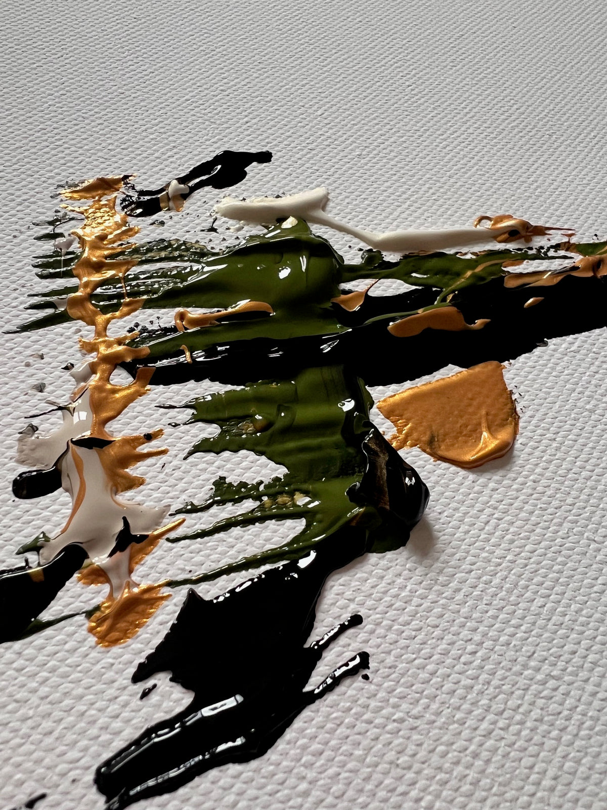 Tableau abstrait moderne peint à la main en France, œuvre unique disponible avec livraison en Belgique