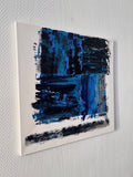 tableau abstrait sur toile  unique par artiste peintre français Biacha 