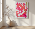 Tableau abstrait texturé – idée déco murale raffinée