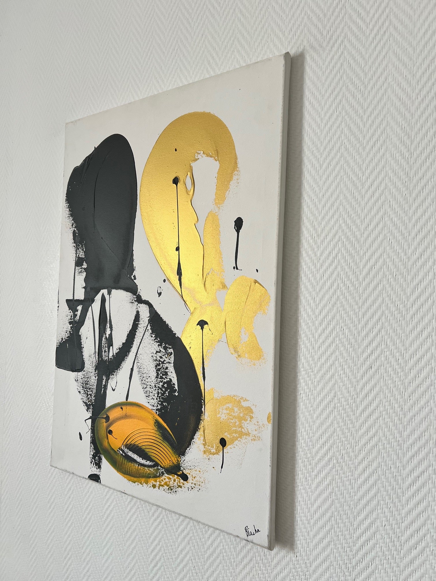 tableau sur toile  fait  à la main 