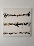 tableau abstrait moderne sur toile  fait par  biacha artiste peintre moderne