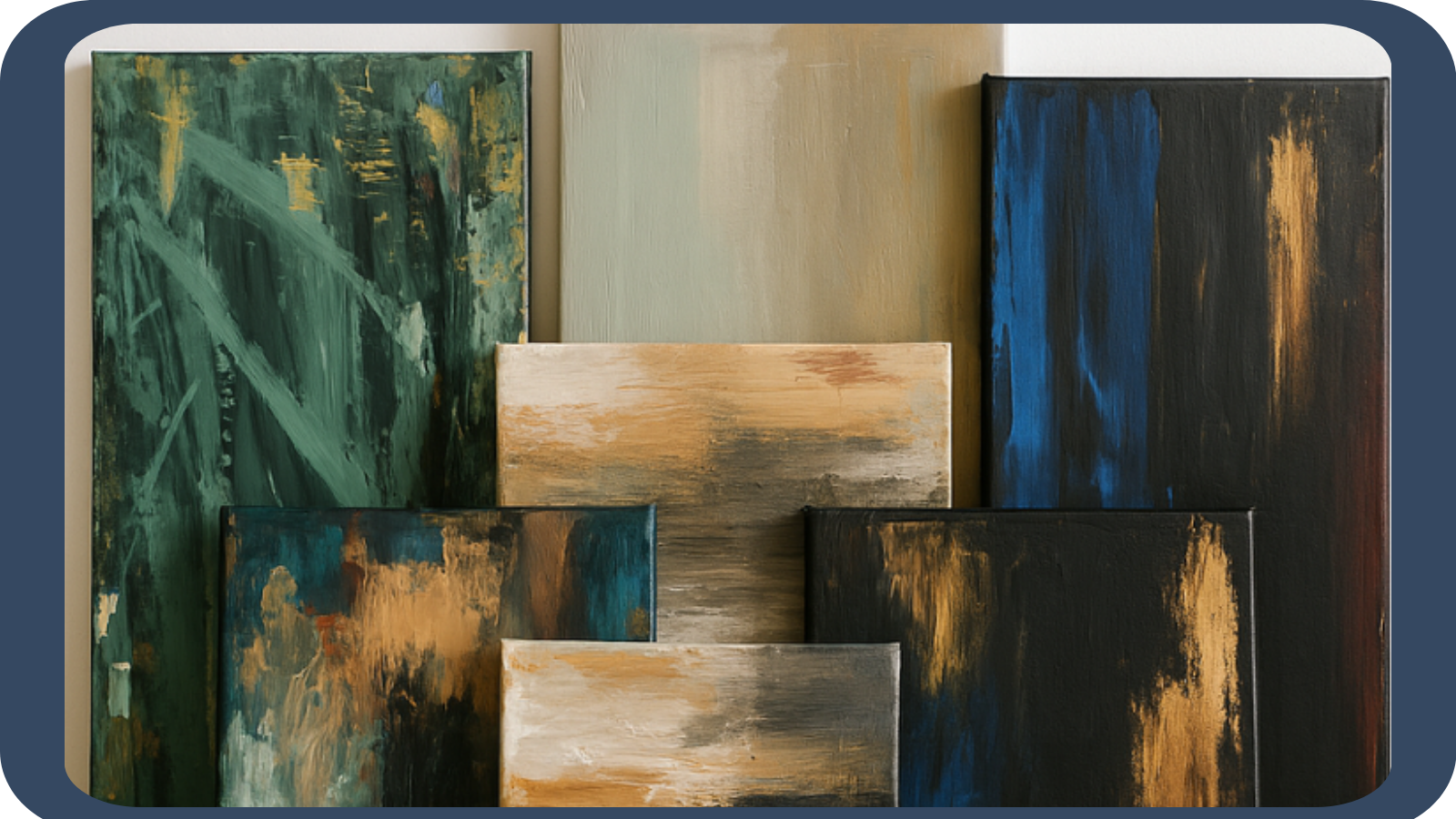 Art mural contemporain orange et blanc, peinture abstraite en relief, décoration murale moderne et lumineuse.