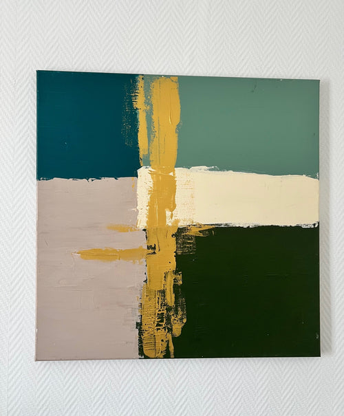 decoration murale sur toile peinture acrylique Biacha 
