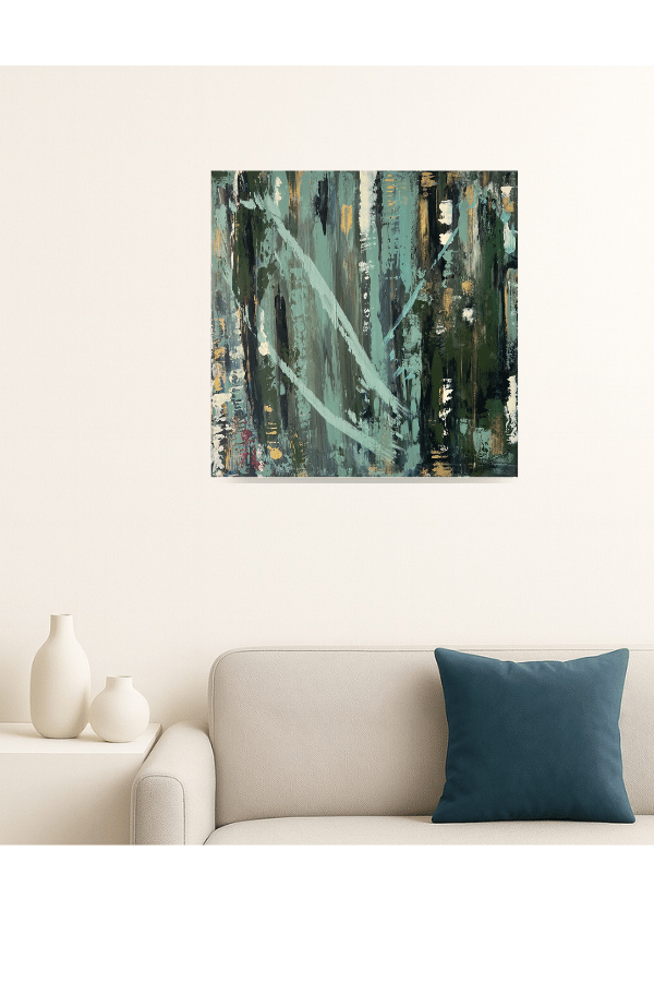 Tableau Moderne Lissage au Pinceau