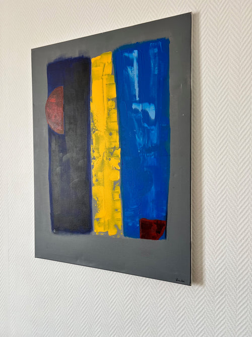 peinture  acrylique  sur toile  fait main 
