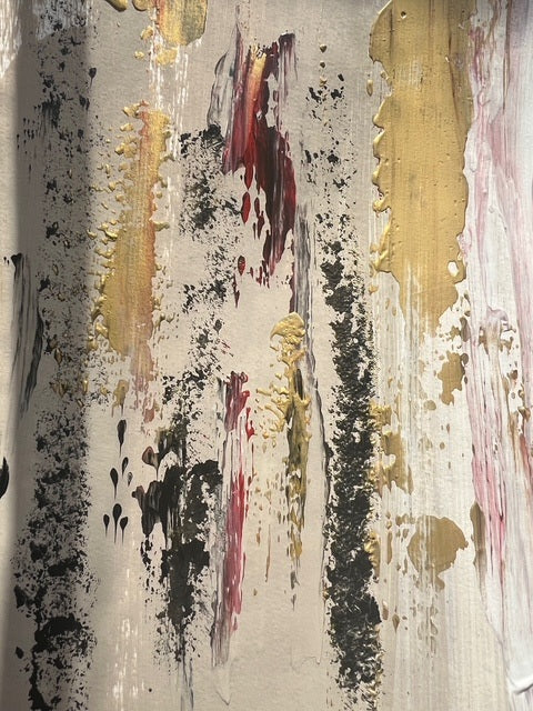 peinture  fait main sur papier haut de gamme biacha 