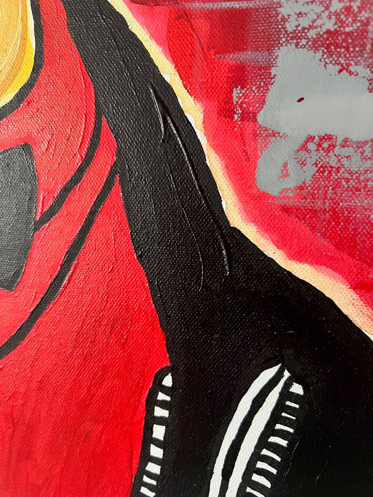 peinture moderne sur toile 