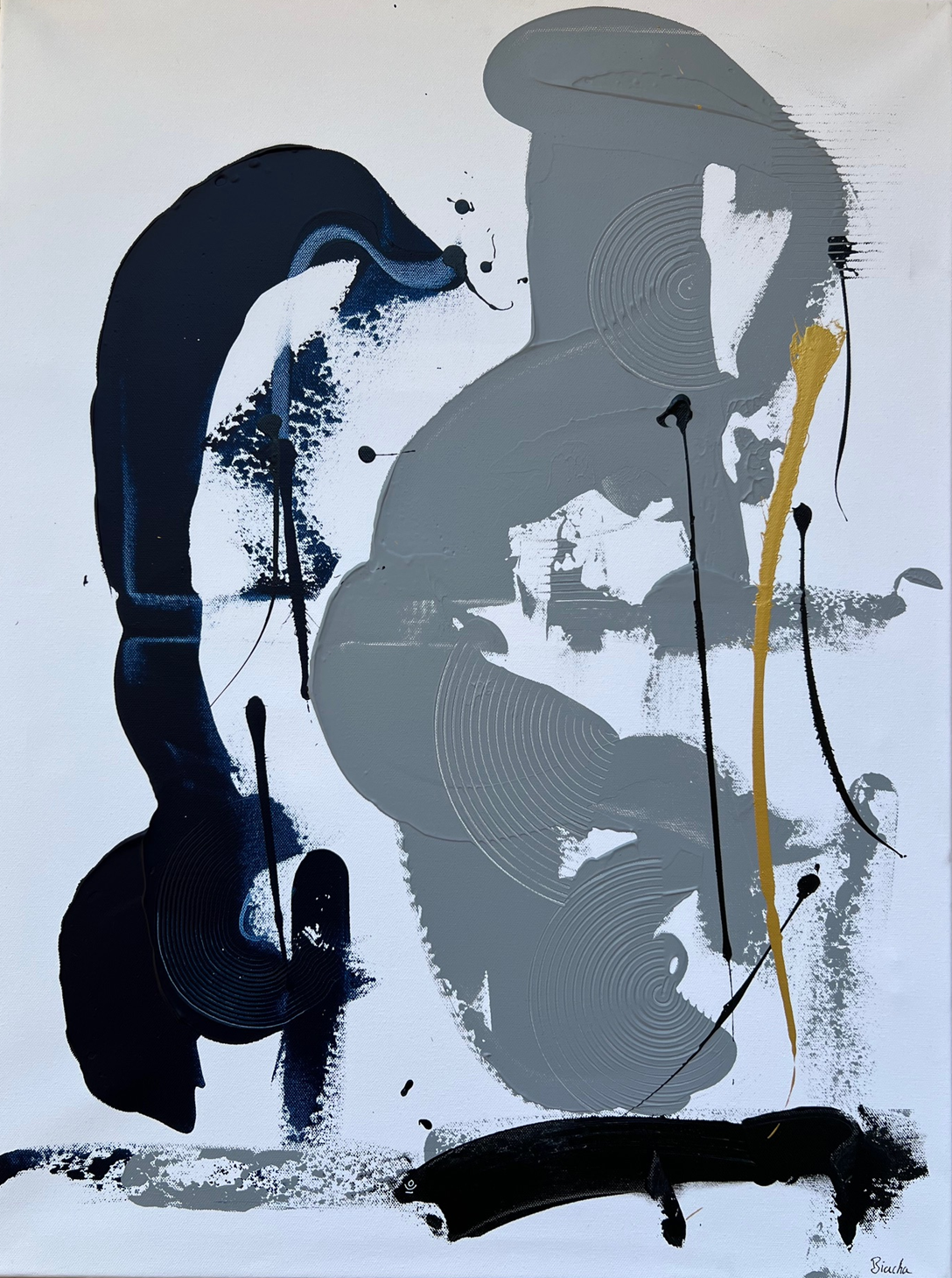 Tableau fait main  "Lumière Sculptée"