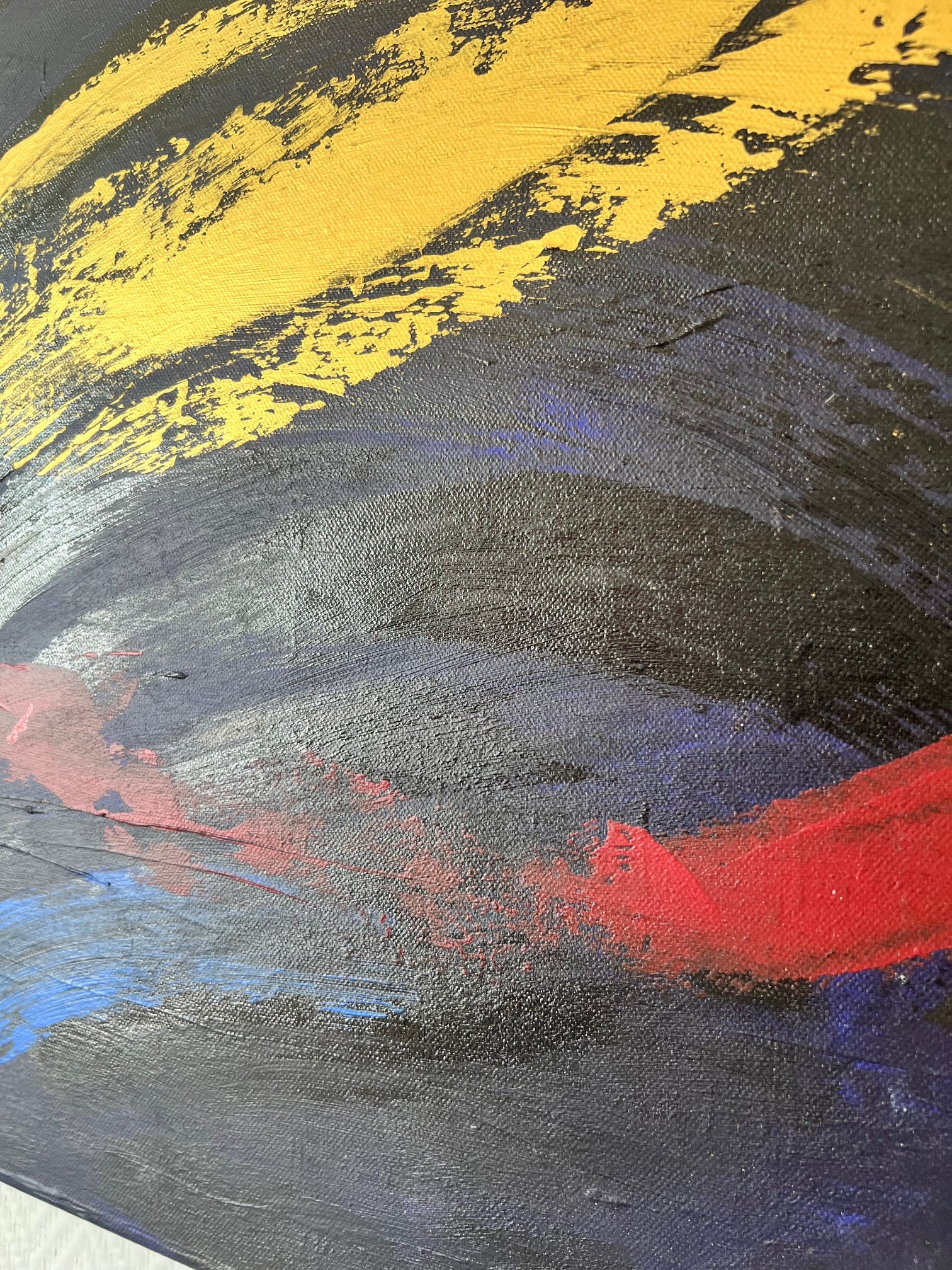 Tableau abstrait 70x50 cm – Œuvre contemporaine originale