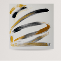 Tableau abstrait fait main et unique sur toile  Biacha