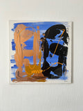 tableau  abstrait  fait main sur toile 