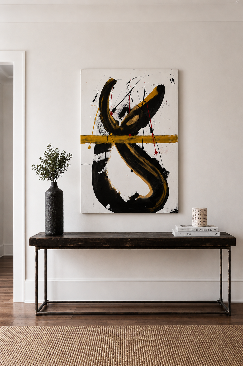 tableau_abstrait_fait_main_sur_toile_or_et_noir