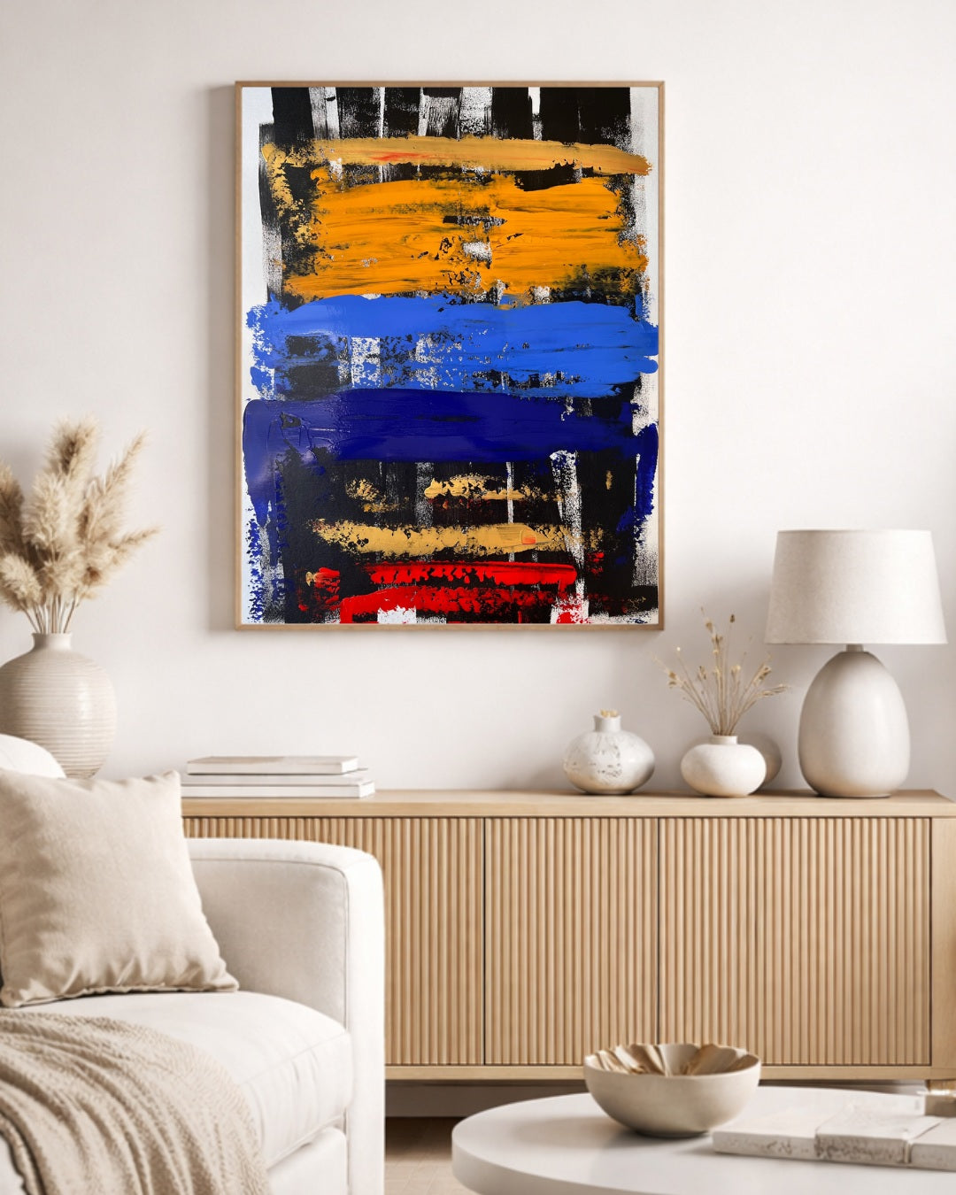 tableau fait main unique  sur papier haut de gamme 