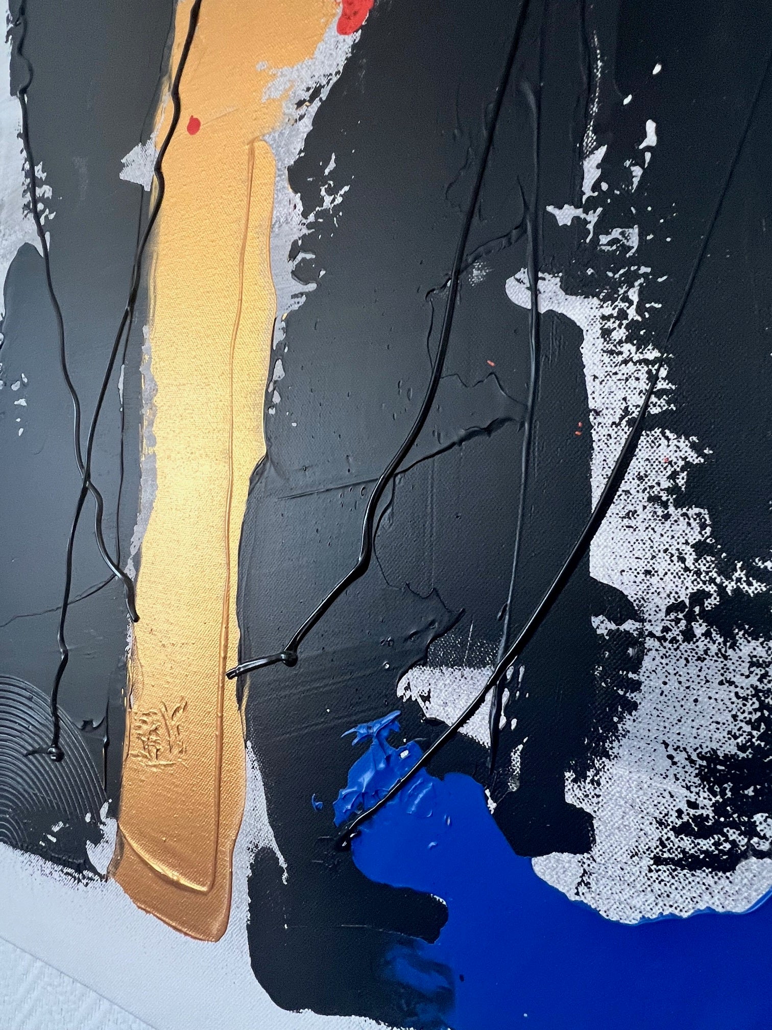 tableau idee deco unnique et moderne sur toile  Biacha artiste peintre 