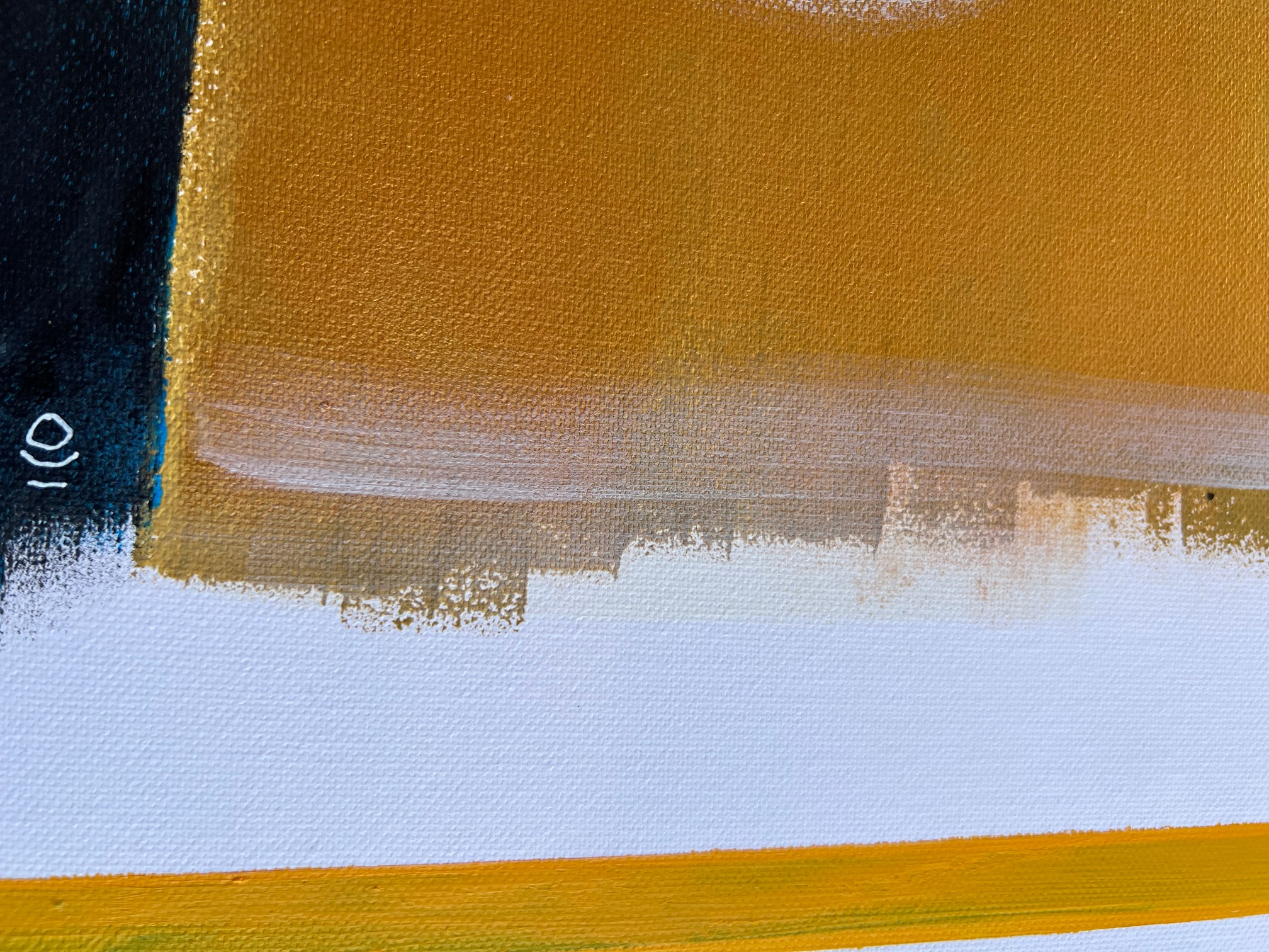 Tableau abstrait "Énergie Positive"