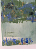 Tableau  reposant vert moderne pour ambiance reposante 